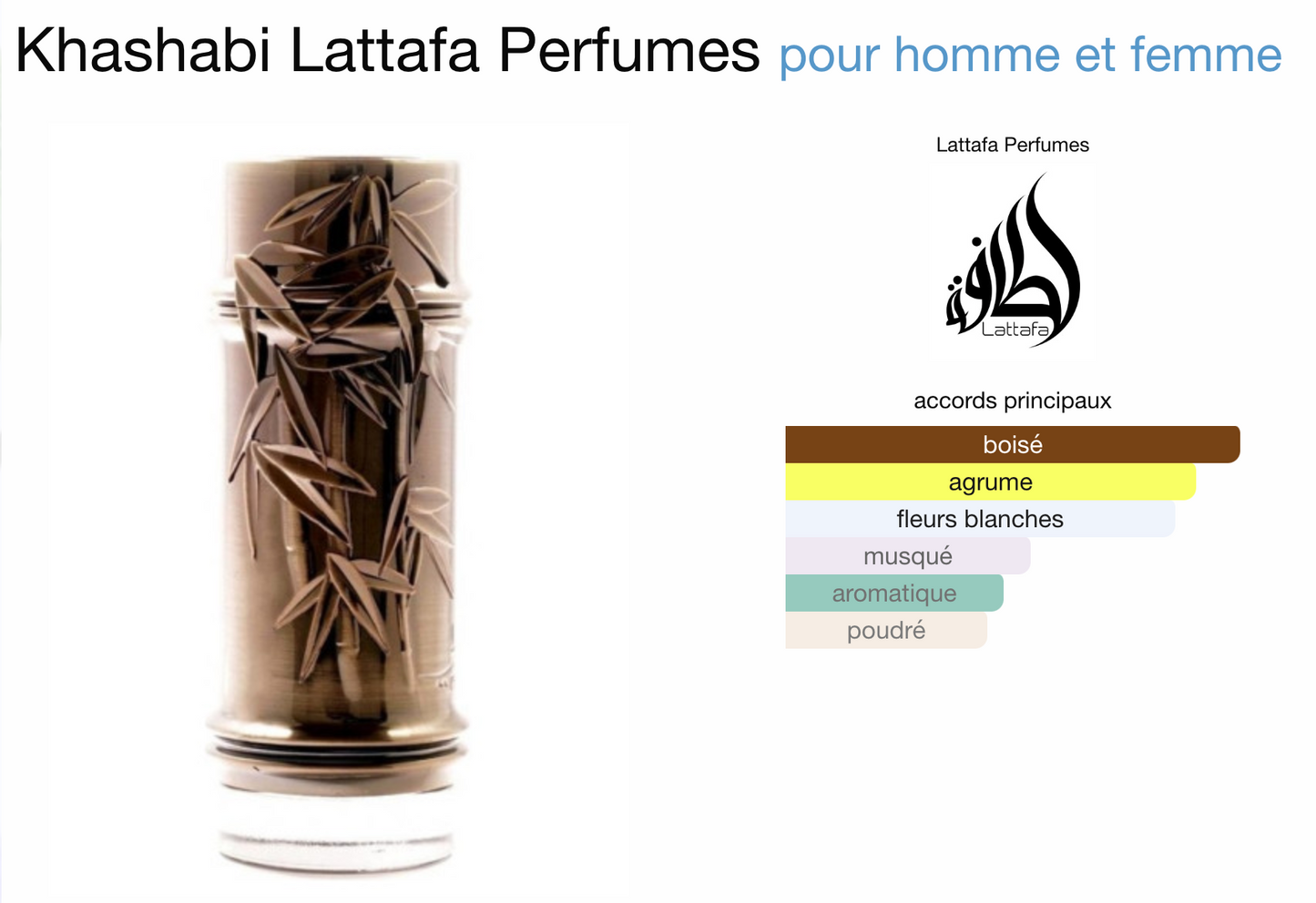 KHASHABI LATTAFA - EAU DE PARFUM