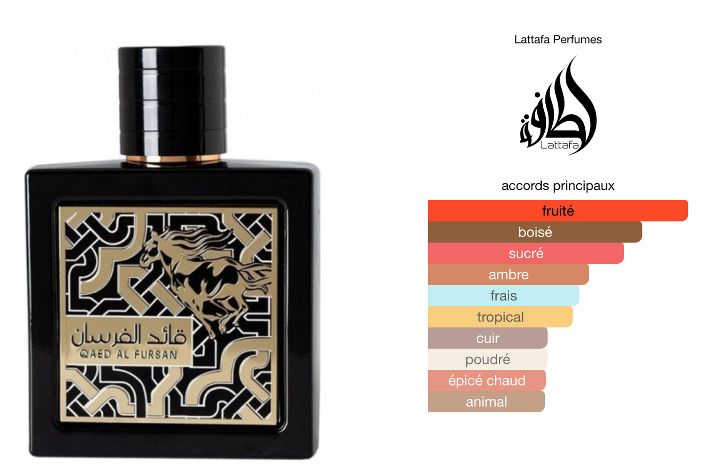 QAED AL FURSAN - LATTAFA - EAU DE PARFUM 90 ML