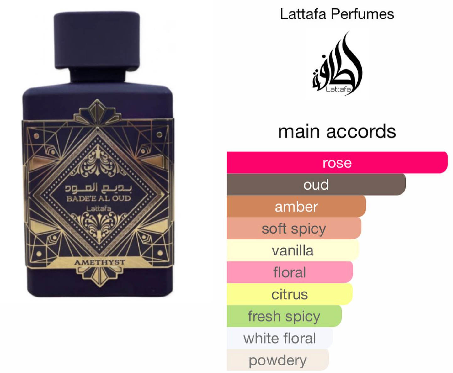 BADE AL OUD AMETHYST- EAU DE PARFUM - 100 ML