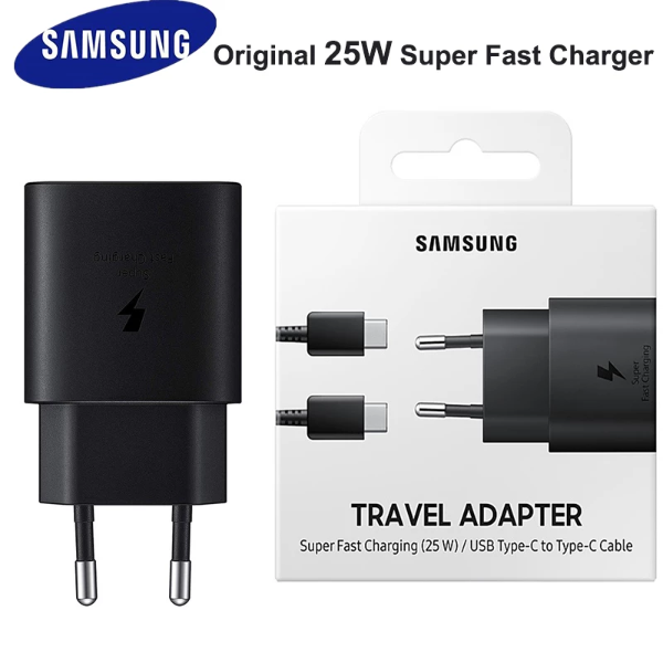 Samsung-Chargeur ultra rapide 25W