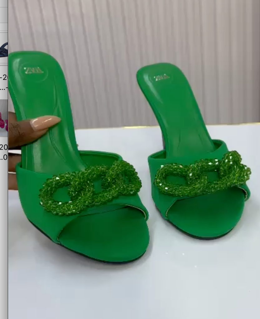 Sandales à talons Zara