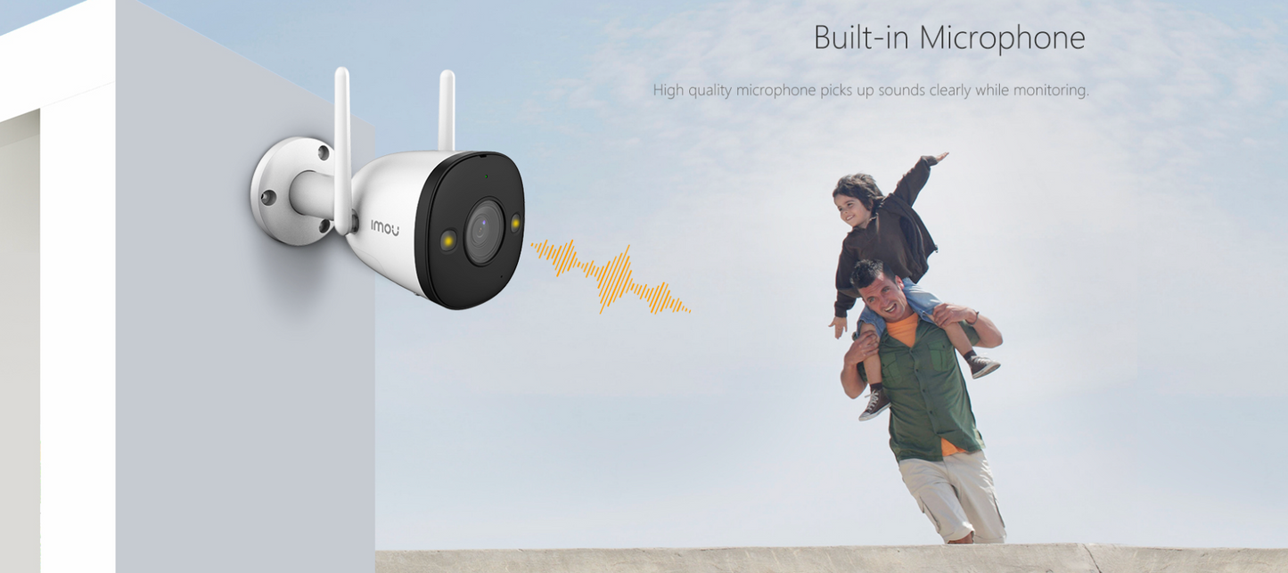 IMOU-Bullet 2E- Caméra de surveillance Outdoor Sans fil