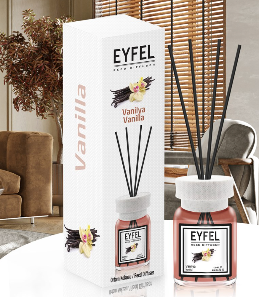 Eyfel Diffuseur - 120 ml (Melon, Ananas, Vanille, Ocean, Fraise)