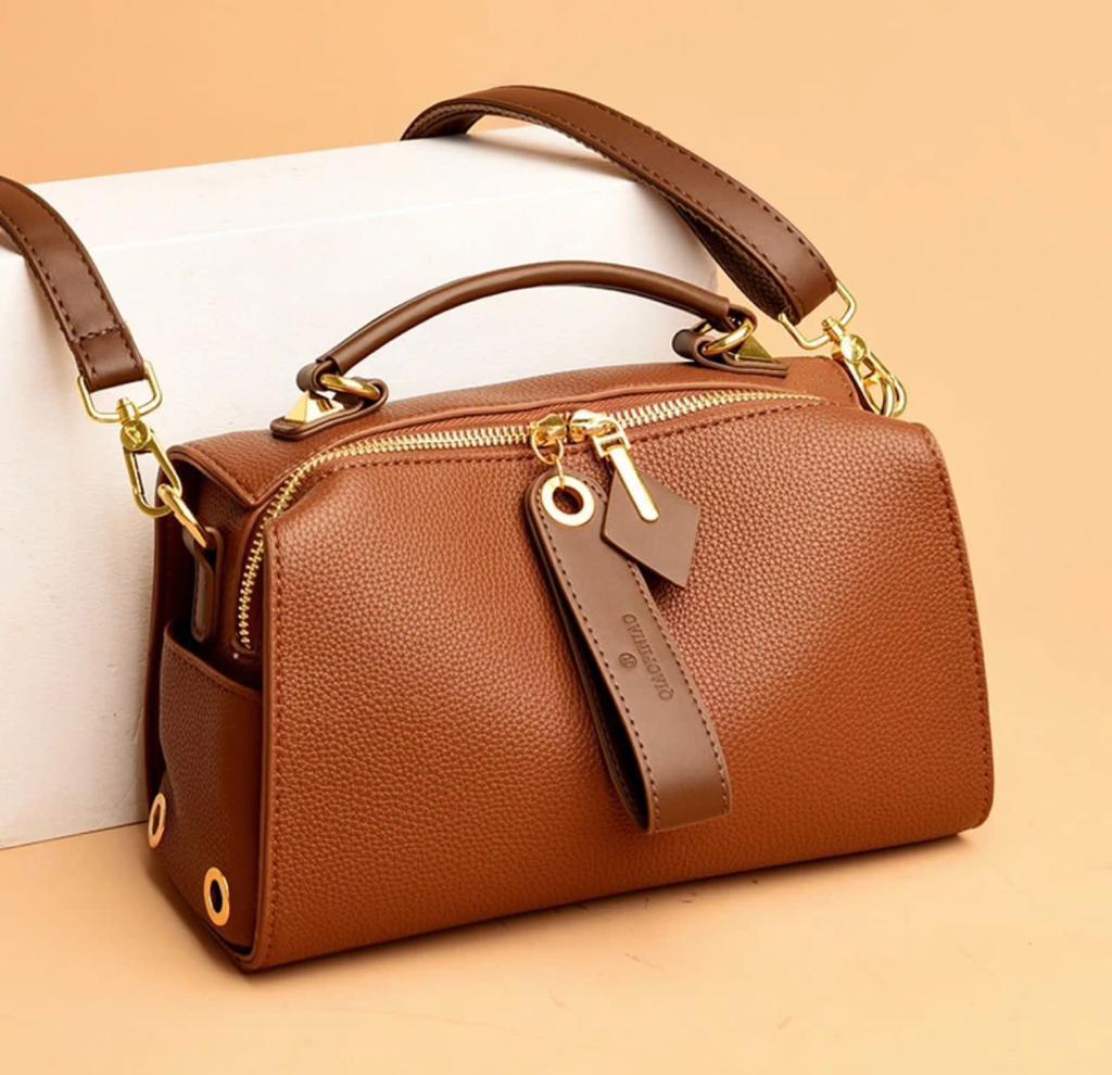 Sac Café Tendance Pour Femme - 25 cm