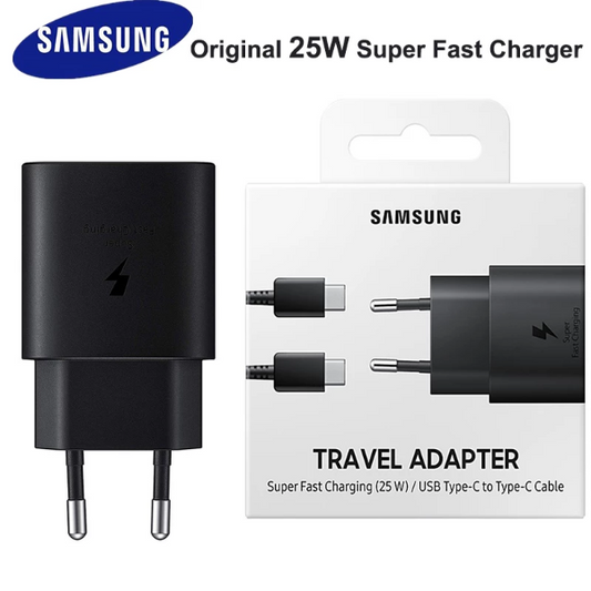 Samsung-Chargeur ultra rapide 25W